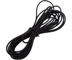 Walfront 5mm / 10mm elastinė tampri virvė, skirta "pasidaryk pats" amatams (5mm 10m-juoda)