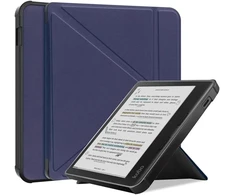 Weideworld dėklas, skirtas Kobo Libra Colour, kietas plonas pc dėklas, skirtas Kobo Clara 2e 2022 su automatiniu pažadinimu/užmigdymu, mėlynas