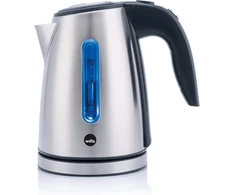 Wilfa Quick Boil S virdulys - 1 litro talpa, 1500 W, išorinis vandens lygio indikatorius, automatinis išjungimas, sidabrinis
