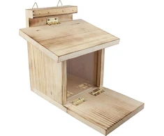 Windhager lesyvių maitinimo stotelė, lesyklėlė voverėms, automatinė lesyklėlė, riešutų stotelė, pagalba žiemą, lesinimo dėžutė, 05586, medis