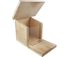 Windhager lesyvių maitinimo stotelė, lesyklėlė voverėms, automatinė lesyklėlė, riešutų stotelė, pagalba žiemą, lesinimo dėžutė, 05586, medis