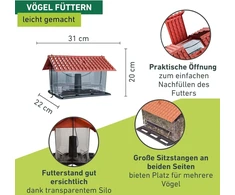 Windhager Ranch lesyklėlė paukščiams