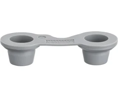 Wmf perfect premium atsarginis dvigubas sandariklis slėginėms viryklėms su likutinio slėgio apsauga 2,5–8,5 l, skersmuo 18 cm ir 22 cm