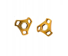 Womet-tech 14 mm įtempimo reguliavimo rankenėlės, auksinės
