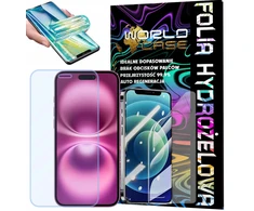 World Case Apsauginė hidrogelio plėvelė iphone 16 plus ekranui, stipri