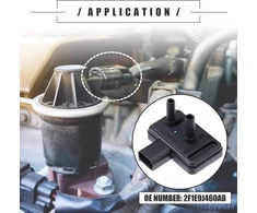X Autohaux Slėgio grįžtamojo ryšio vožtuvo daviklis Abs 2f1e9j460ab juodas