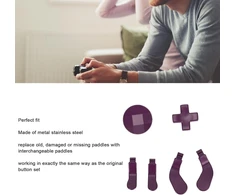XBOX Elite Controller Series 2 priedai, XBOX Elite Controller Series 2 priedai, priedų rinkinys, skirtas XBOX Elite Controller 2, Scuf, atlošo pagalvėlės, nerūdijantis plienas, metaliniai D-pad, mentelės