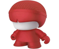 Kompiuterio kolonėlės Xoopar - Mini Xboy Rot - nešiojamas mini bluetooth garsiakalbis su led apšvietimu - galingas 360° garsas - integruotas asmenukių nuotolinio valdymo pultas - ekologiškas ir biologiškai skaidus
