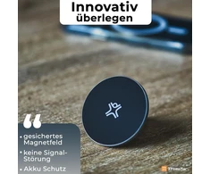 Xtrememac® premium magnetinis telefono laikiklis, skirtas visiems iphone 12 13 14 15 modeliams, reguliuojamas portreto ir kraštovaizdžio formatas, magsafe automobilinis laikiklis mobiliajam telefonui, tvirtinamas prie ventiliacijos