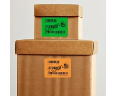 Yikiada 5 spalvų universalūs lipdukai 101.6 x 84.67 mm viniliniai lipnūs nuimami tušti lipdukai spausdinami vardų lipdukai biuro adresų lipdukai skirti rašaliniams ir lazeriniams spausdintuvams, 120 vnt.