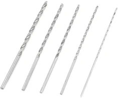 Ypač ilgi suktuko grąžtai, 2-5 mm, 150-160 mm ilgio