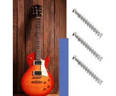 Zalati paėmimo varžtai spyruoklės M3x30 8vnt. Humbucker paėmimo rėmo rinkinys dvigubos ritės žiedo apvadų montavimo gitaros dalys elektrinei gitarai