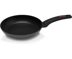 Zanetti Evolution indukcinė keptuvė su nelimpančiu pagrindu, tinkama visų tipų viryklėms, patogi rankena, 20 cm skersmens, juoda