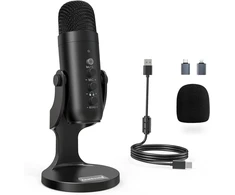 Zealsound Usb-c kondensacinis mikrofonas Pc, telefonui, žaidimams