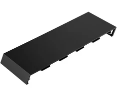 Zerone Hdd kietojo disko dėklas, skirtas Ps4, apsauginis nuo įbrėžimų priekinis korpuso dangtelis, skirtas Sony Playstation 4 Ps4 konsolei (juodas)
