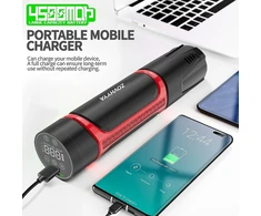 Zovhyya akumuliatorinis oro siurblys 150 Psi elektrinis oro siurblys 4500 Mah mini oro kompresorius Usb Type C įvestis dviračio siurblys su skaitmeniniu Led apšvietimu automobiliui motociklui kamuoliui