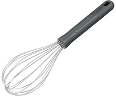 Zyliss E980239 šluotelė, 26 cm, nerūdijantis plienas/kviečių šiaudai, pilka, balioninė šluotelė, galima plauti indaplovėje, virtuvės reikmenys, galima plauti indaplovėje, virtuvės pagalbininkas