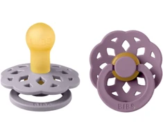 Čiulptukai BIBS BOHEME Fossil Pilkas / Mauve (2vnt.)
