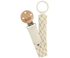 Čiulptuko laikiklis BIBS Pacifier Clip Ivory / Vanilla