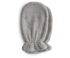 Rankšluostis MUSHIE Organic vonios pirštinė - Gray (2vnt.)
