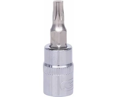 KSTOOLS CHROME+ 1/4" antgalinė galvutė su Torx antgaliu T27, KS Tools