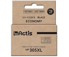 Rašalo kasetė - Actis KH-305BKR, Juoda