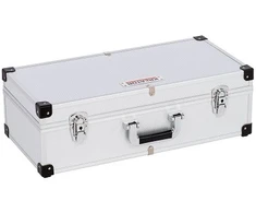ALU CASE 80CD 560x265x173mm Sidabrinis Kreator