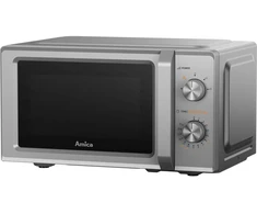 Amica MMF20M4S Sidabrinė mikrobangų krosnelė Solo ant darbastalio 20 L 700 W