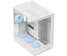 APNX V2-F-WT-v1, Tower-case - baltas, Tempered Glass x 3