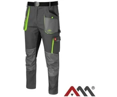 Artmaster Classic Stretch Slim Pilkas darbinės kelnės 46.izm