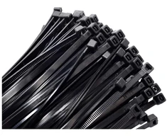 AW-Tools AWTOOLS PLASTIKINIAI KABELIŲ SURIŠTUKAI JUODI 4,8×160/100 vnt.