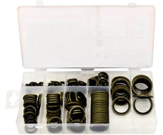 AW-Tools AWTOOLS METALINĖS-GUMINĖS POVERŽLĖS 150vnt. MIX