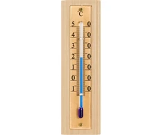 Bioterm 010500 kambario termometras, -10 iki +50°C, 12cm, medinis, pakabinamas, aukso skalė