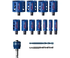 Bosch 14-dalių Gręžimo karūnėlių komplektas