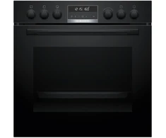 Orkaitė Bosch HND677LS62 viryklės rinkinys, 71l, 10 kaitinimo režimų, 30 automatinės programos, 4 indukcinės zonos, 17 galios lygių