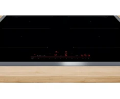 Bosch indukcinė kaitlentė PVQ645HB1E, 3700 W, 58.3 cm, 4 zonos, 17 lygiai, stiklo keramika, PowerBoost, CombiZone, Home Connect