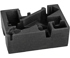 Bosch įrankių dėžės įdėklas 1600A03T4F, L-BOXX 238, GSA18V-280, juodas