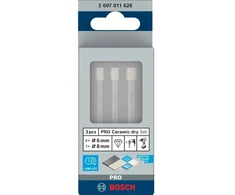 Bosch Deimantinių grąžtų rinkinys 6, 6, 8mm