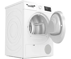 Skalbimo mašina Džiovintuvas drabužiams Bosch WTH83003 Series 4, tumble dryer (baltas)