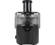 Braun sulčiaspaudė MultiJuice 5 SJ 5000 0X22511016, 800W, 1,5l, 75mm, centrifuginis, nerūdijančio plieno sietas, kintamas greitis