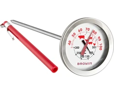 Browin 2-in-1 thermometer for baking (+ 30 ° C + 100 ° C) and orkaitė (+ 50 ° C + 300 ° C)