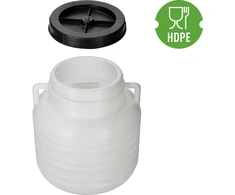 Browin 10l statinė, 360110, 10L, 26cm, 28.5cm, 13cm, HDPE, balta spalva, rankenos