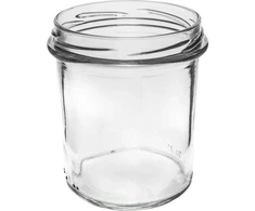 Browin 132351, 6x346ml, stiklinis indas su spalvotais dangteliais, Ø82mm, twist-off, tinka plauti indaplovėje