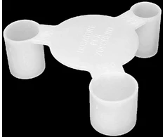 Browin 351003 cukraus matavimo puodeliai 2, 4, 6 g, 3 vnt., plastikas, alaus gamybai