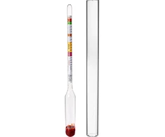 Browin 405551 Sacharometras, 0-30°Blg, alkoholio skalė, vynui ir alui