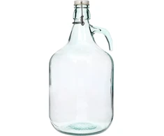 Browin 640025 stiklinis demidžonas, 5L, mechaninis uždarymas, guminė tarpinė