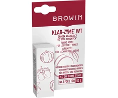 Browin KLAR-ZYME vyno aiškiklis 401640, 10ml 50l, 24h sulos išgavimui, 5-7 dienos aiškinimui