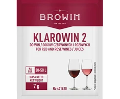 Browin vyno skaidrintuvas 401620, 7g, 30-50L, lengva naudoti, matomas efektas per 7 dienas