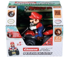 Carrera RC automobilis MarioKart Quad 370200970, 1:20, 9 km/h, 2.4 GHz, 30 min, USB, Mario