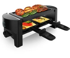 Cecotec Elektrinis stalo grilis Raclette Cheese&amp;Grilis 3200 Pocket 3264, 320 W, elektroninis valdymas, neprideganti danga